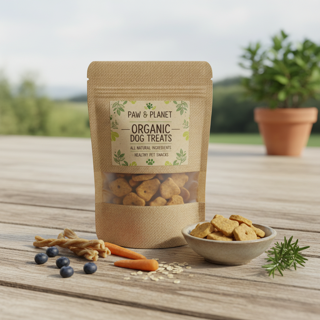 Organic Dog Treats - Grain-Free Healthy Snacks (16 oz)