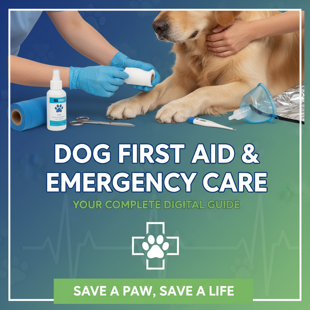 Dog First Aid & Emergency Care Guide - Digital Download