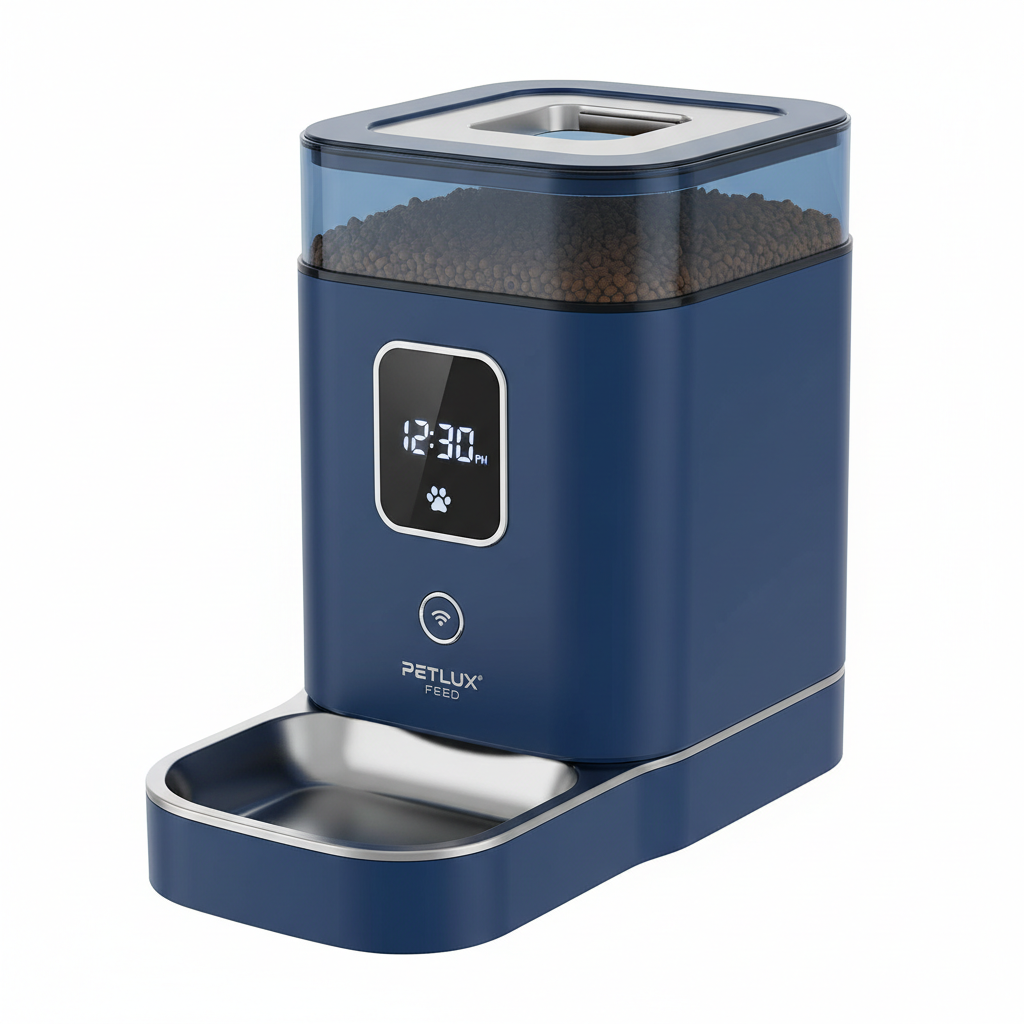 Smart Automatic Pet Feeder - WiFi Connected with App Control