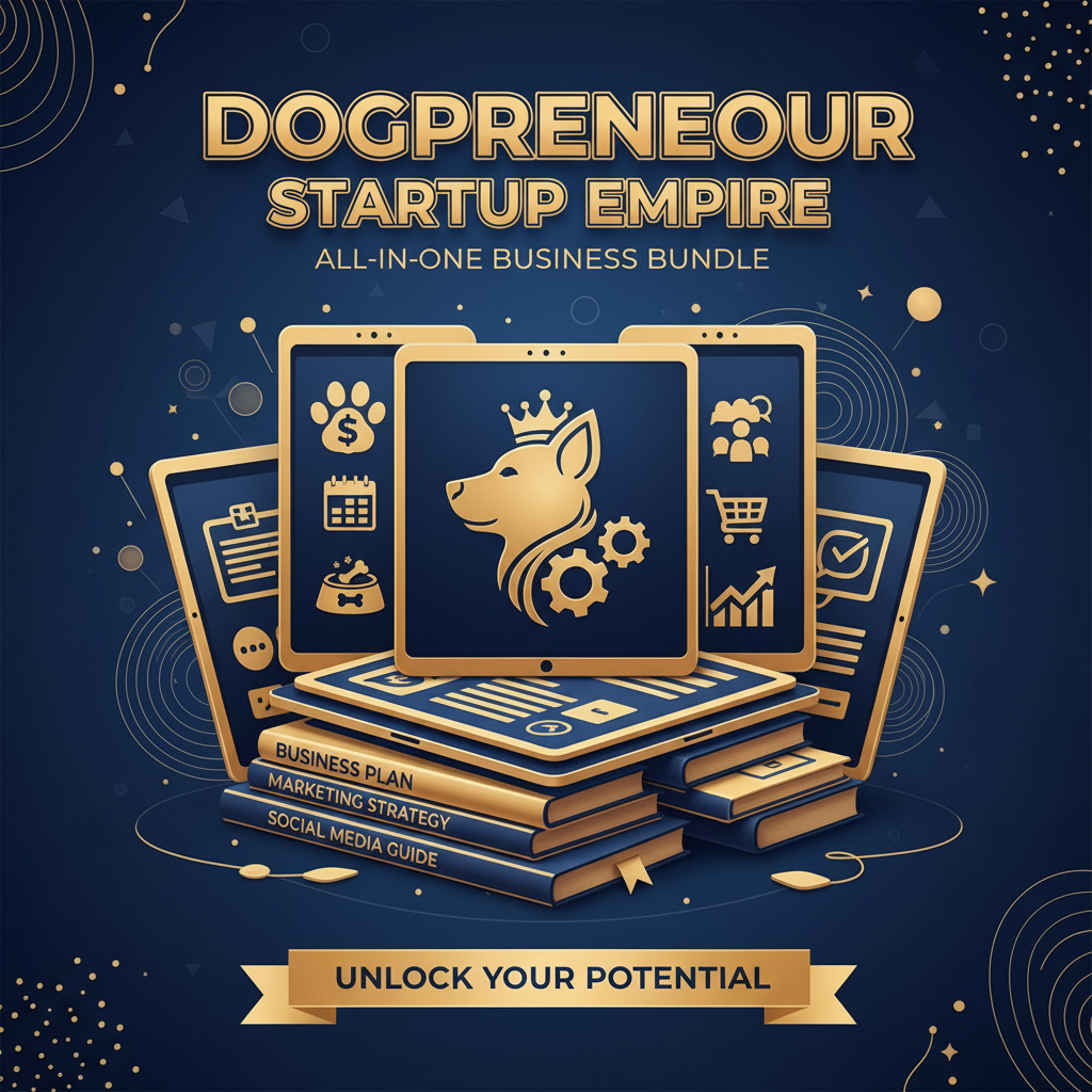 Dog Business Startup Kit - Complete Entrepreneur Bundle